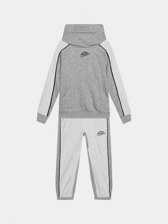 Ensemble de survêtement bicolore gris enfant - Nike