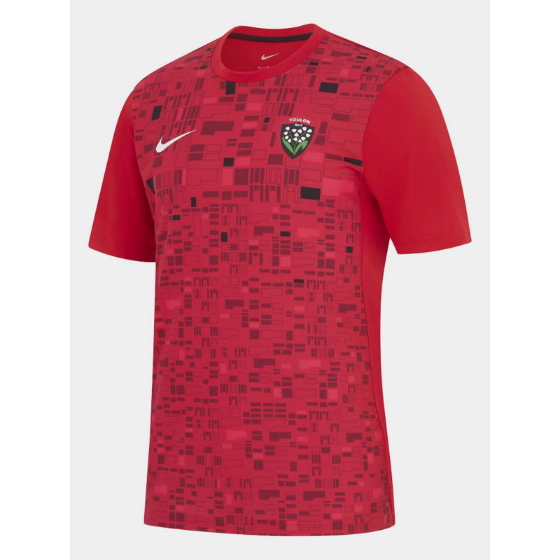 Maillot de rugby toulon pré-match rouge - Nike