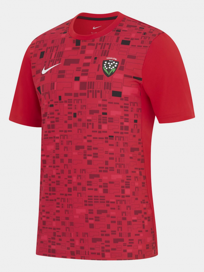 Maillot de rugby toulon pré-match rouge - Nike