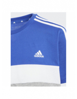 T-shirt 3s tiberio bleu gris enfant - Adidas