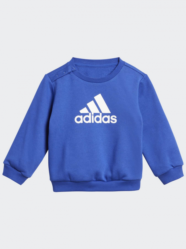 Ensemble jogging bos logo bleu gris enfant - Adidas