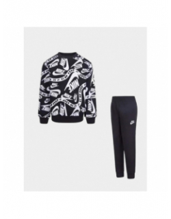 Ensemble de survêtement logo noir enfant - Nike