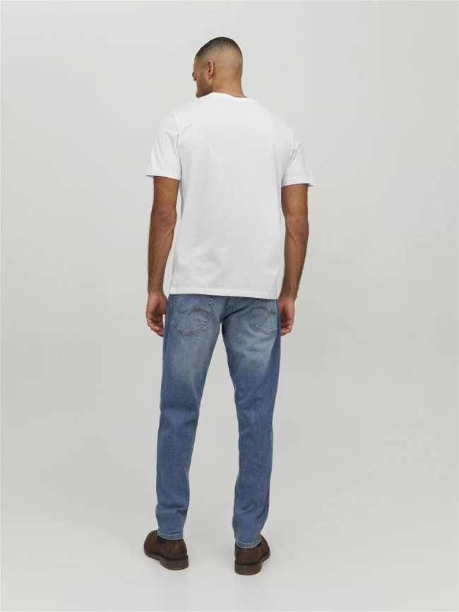 T-shirt organic basic col v blanc homme - Jack & Jones