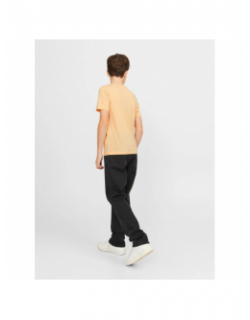 T-shirt logo orange junior - Jack & Jones