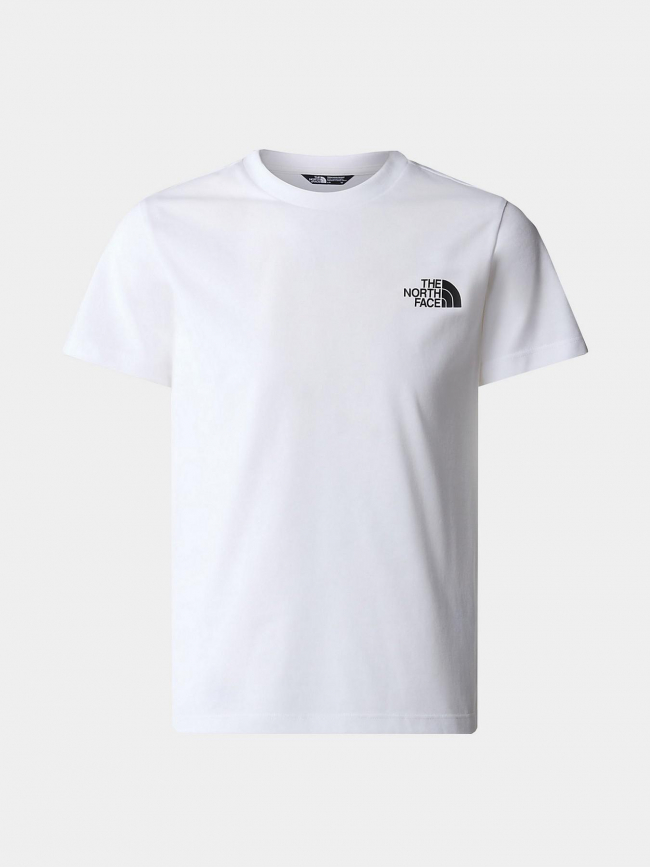 T-shirt simple dome blanc homme - The North Face