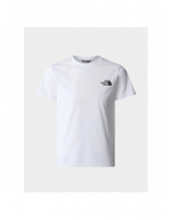 T-shirt simple dome blanc homme - The North Face