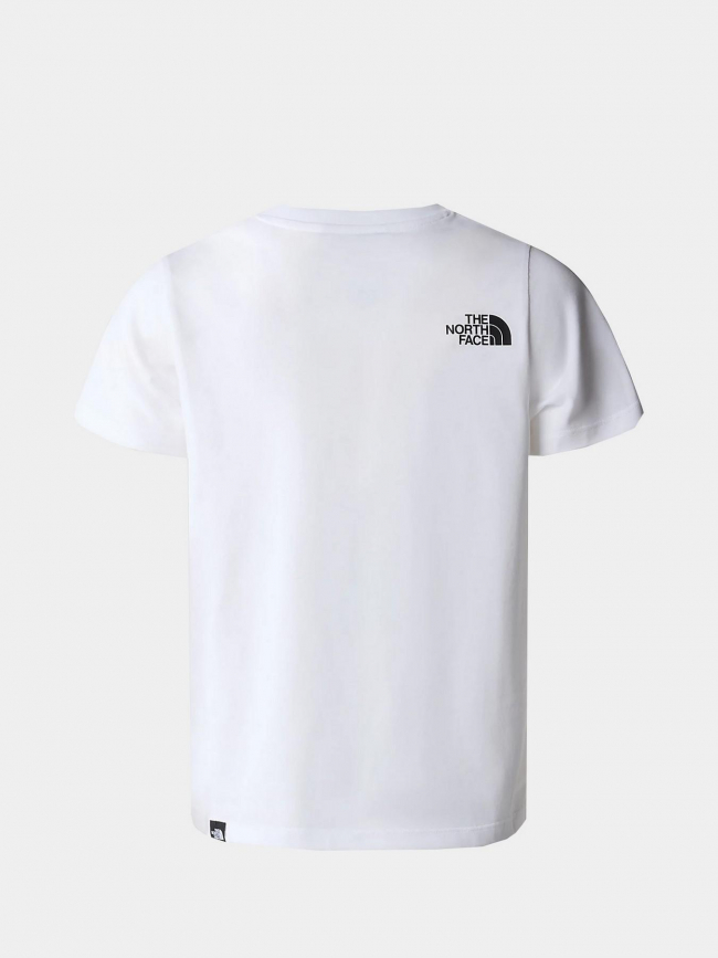 T-shirt simple dome blanc homme - The North Face