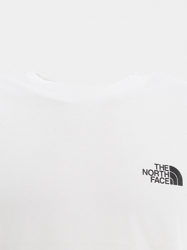 T-shirt simple dome blanc homme - The North Face