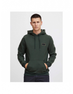 Sweat à capuche regular fit vert homme - Blend