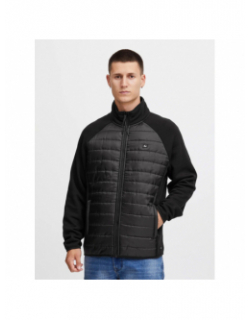 Veste outerwear bi-matière noir homme - Blend