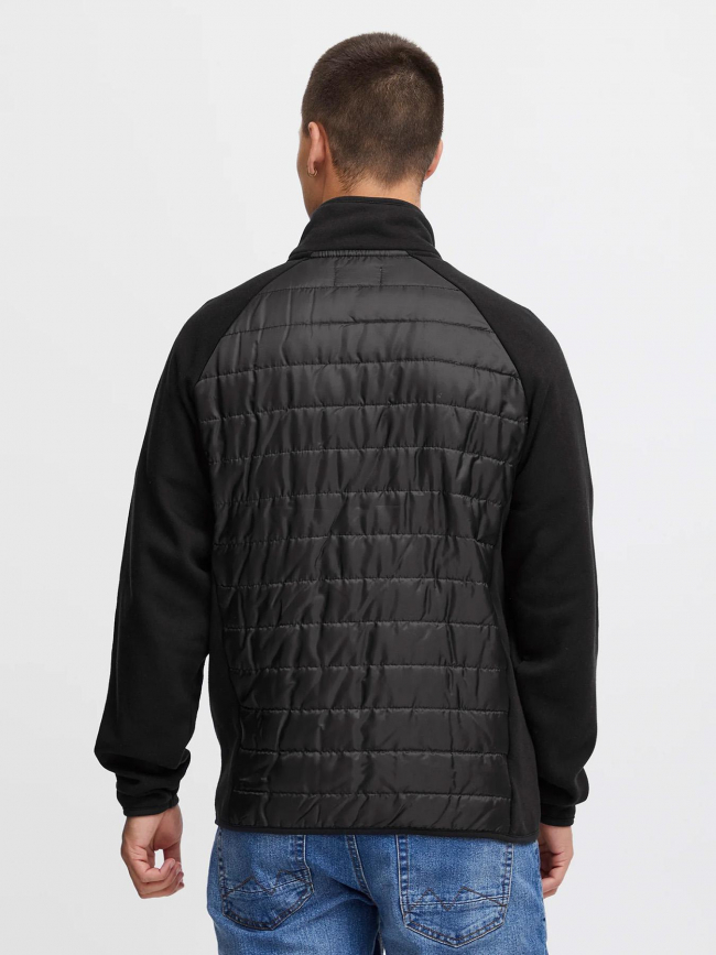 Veste outerwear bi-matière noir homme - Blend