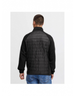 Veste outerwear bi-matière noir homme - Blend