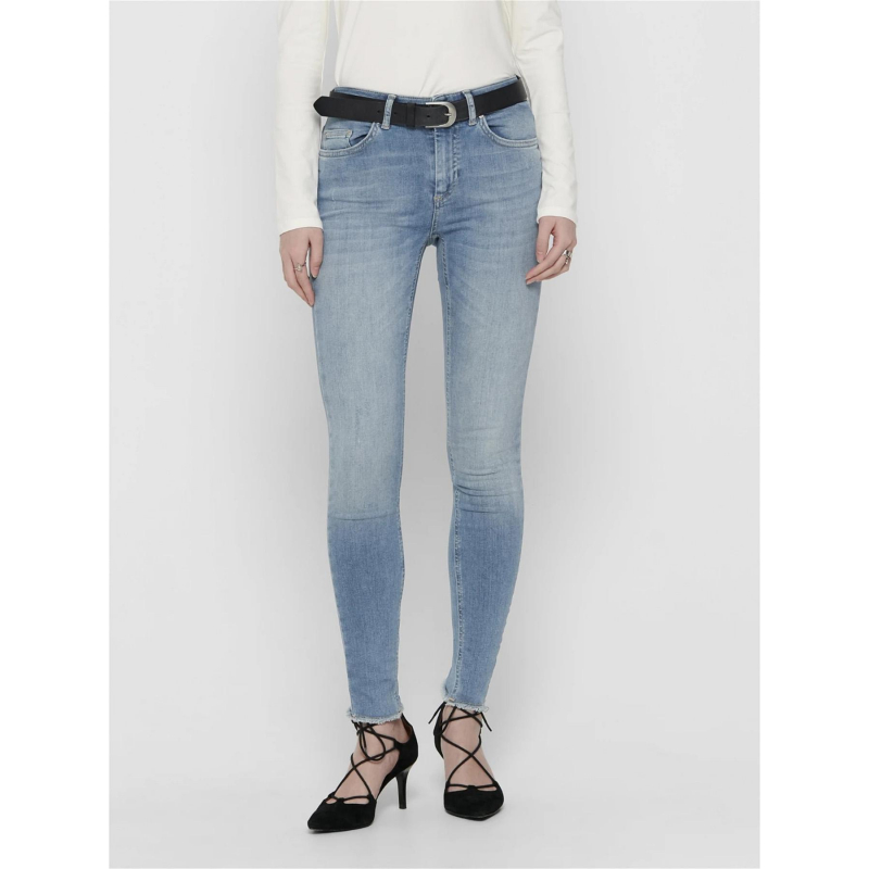 Jean blush life skinny bleu femme - Only