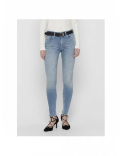 Jean blush life skinny bleu femme - Only