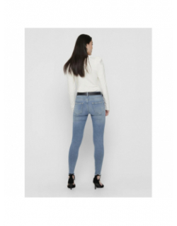 Jean blush life skinny bleu femme - Only