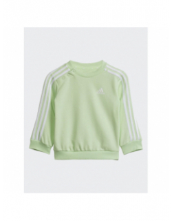 Ensemble de survêtement 3S bleu vert enfant - Adidas