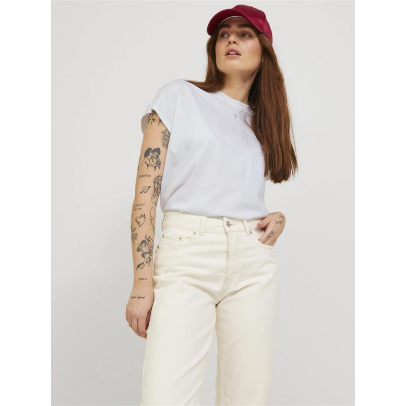 T-shirt astrid blanc femme - JJXX