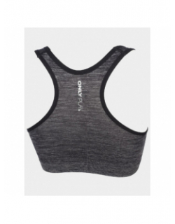 Brassière de sport martine seam gris anthracite femme - Only