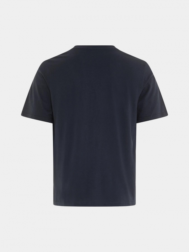 T-shirt cologan crew neck bleu marine garçon - Jack & Jones