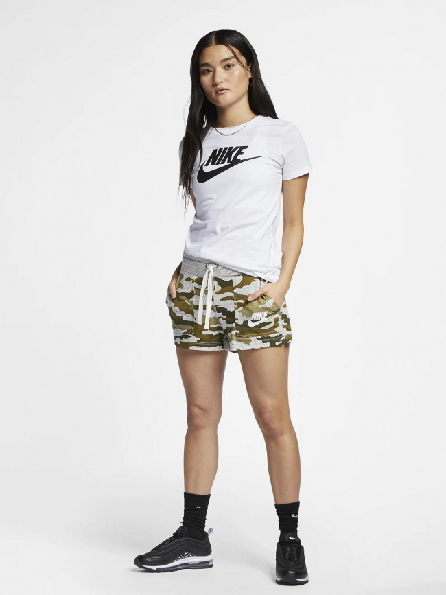 T-shirt nsw club manche courte blanc femme - Nike