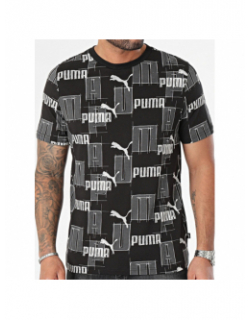 T-shirt essentiel logo noir homme - Puma