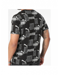 T-shirt essentiel logo noir homme - Puma