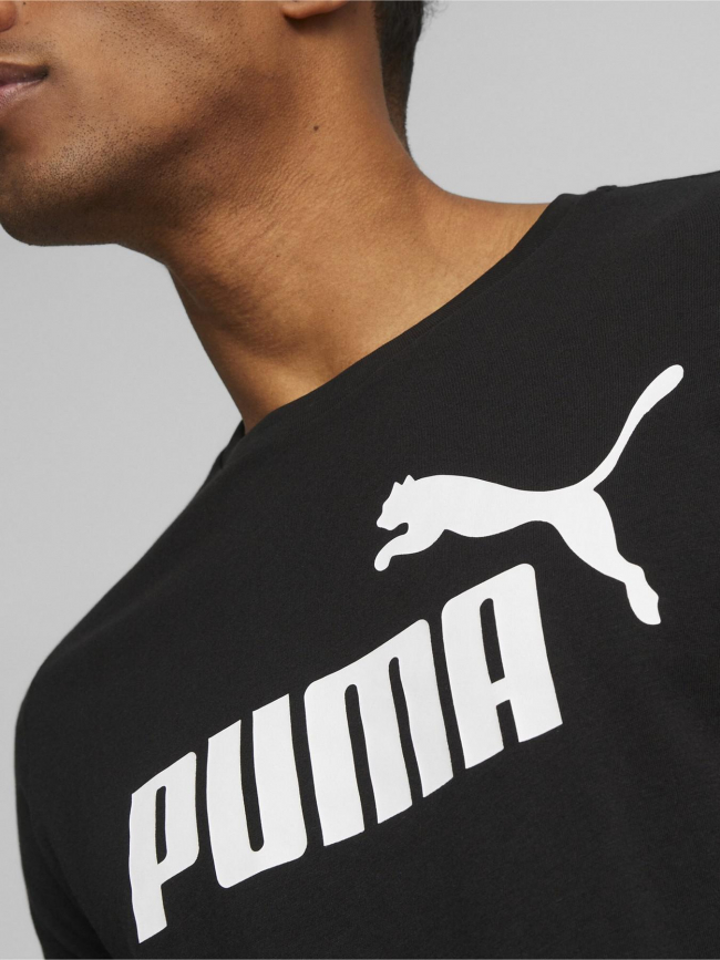 T-shirt logo essential noir homme - Puma