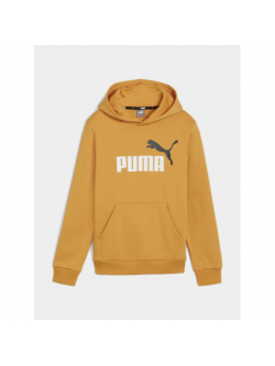 Sweat à capuche essential +2 fleece orange garçon Puma