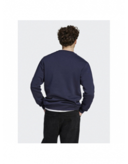 Sweat 3 stripes bleu marine homme - Adidas