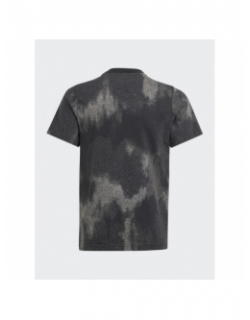 T-shirt aop noir enfant - Adidas