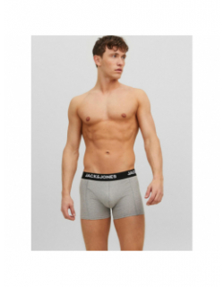 Pack 3 boxers anthony noir bleu gris homme - Jack & Jones