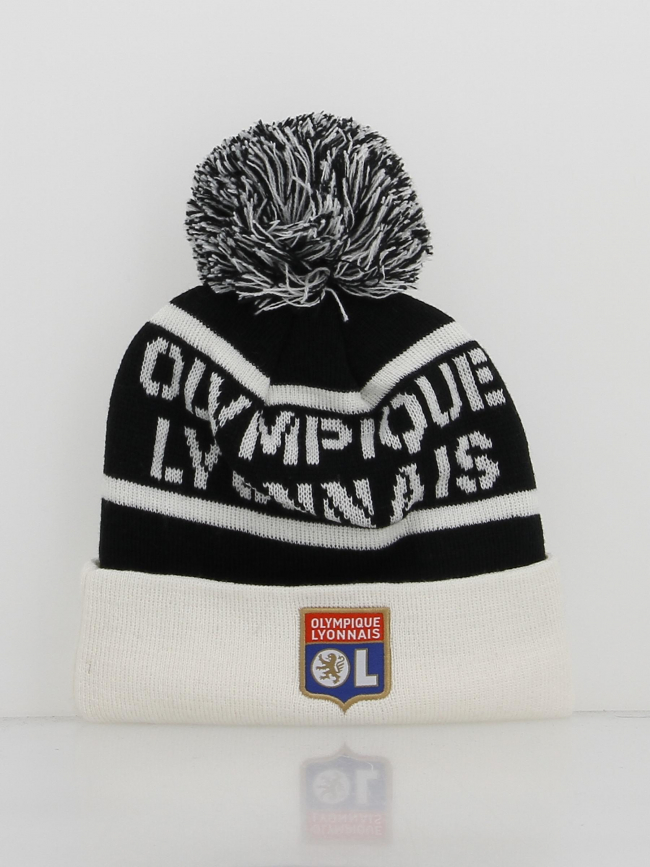 Bonnet olympique lyonnais noir blanc - OL