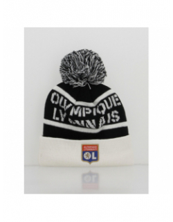 Bonnet olympique lyonnais noir blanc - OL