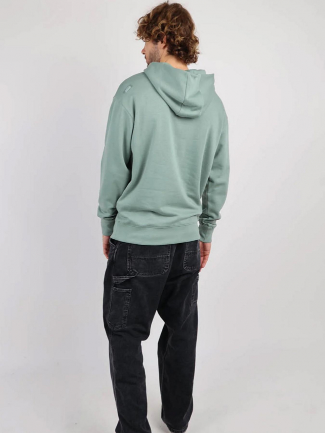 Sweat à capuche corporate vert d'eau homme - Oxbow