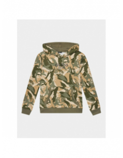 Sweat à capuche active camouflage enfant - Guess