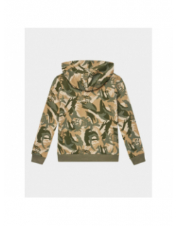 Sweat à capuche active camouflage enfant - Guess