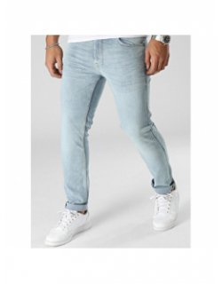 Jean regular fit twister bleu clair homme - Blend