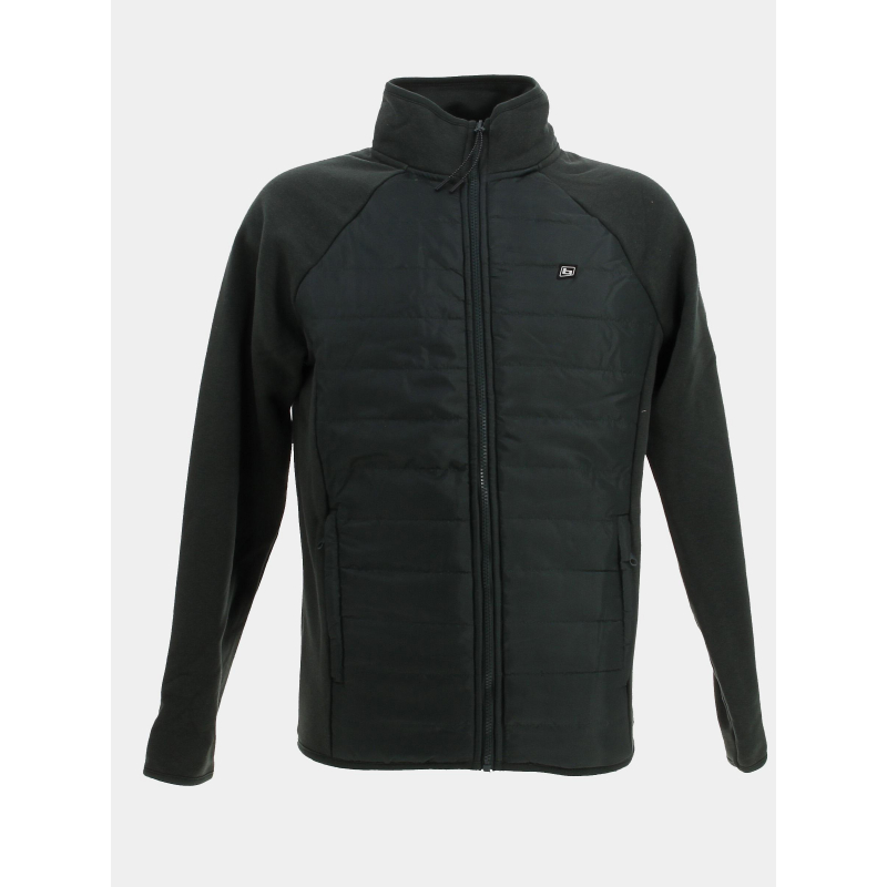 Veste bimatière outerwear vert homme - Blend