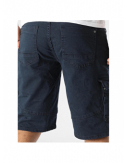 Short denim cargo bleu marine homme - Blend