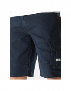 Short denim cargo bleu marine homme - Blend