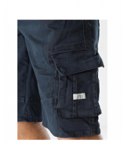 Short denim cargo bleu marine homme - Blend