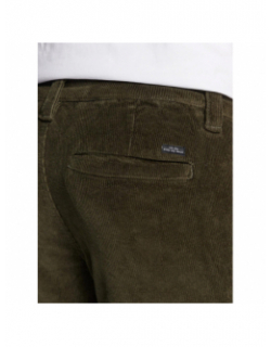 Pantalon effet velours vert homme - Blend