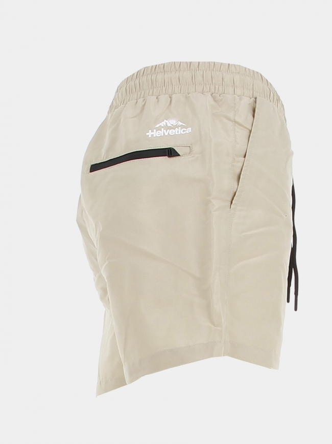 Short de bain paraguay miami beige homme - Helvetica