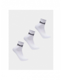 Lot de 3 paires de chaussettes 39-42 blanc - Everlast