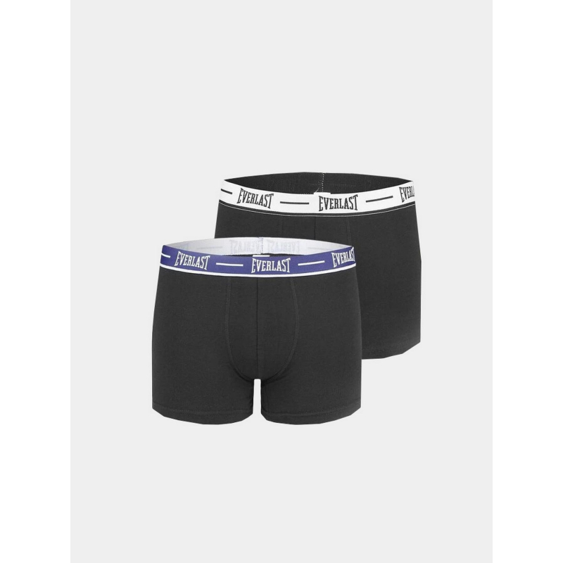 Pack 2 boxer noir gris bleu homme - Everlast