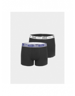 Pack 2 boxer noir gris bleu homme - Everlast