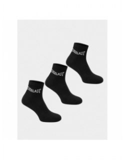 Lot de 3 paires de chaussettes 43/46 noir homme - Everlast