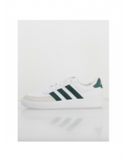 Baskets breaknet 2.0 blanc vert homme - Adidas