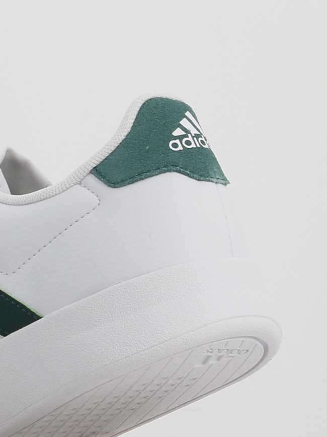 Baskets breaknet 2.0 blanc vert homme - Adidas