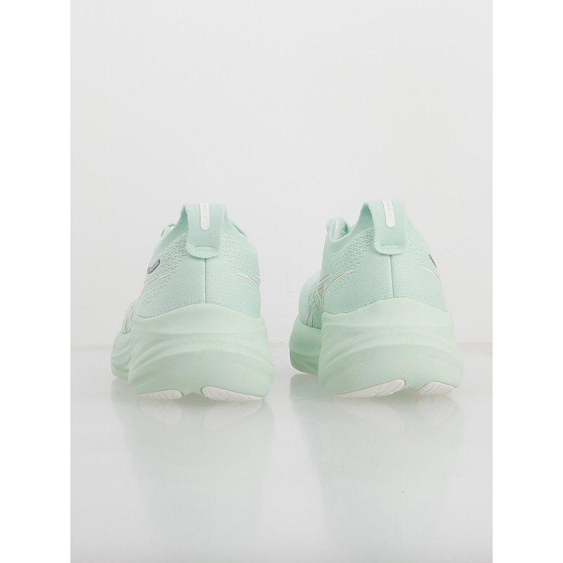 Chaussures de running gel nimbus 26 vert femme Asics